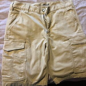 Carhartt Men's Beige Cargo Shorts